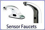 Automatic electronic faucets offer hands free faucet operation. Auto-Sensor faucets help save water and repair costs in public restrooms while offering a sanitary way of washing your hands compared to most lavatory faucets