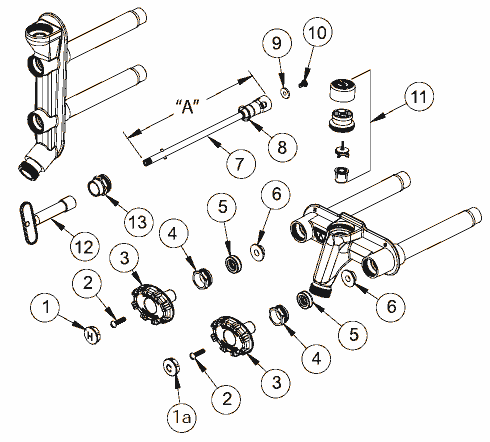 Woodford Outdoor Faucets Model 22 Repair Parts Diagrams