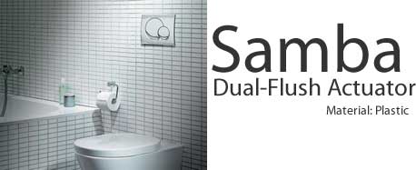 Geberit Samba Dual Flush Actuators