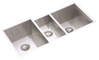 Elkay Triple Bowl Undermount Stainless Steel Kitchen Sink